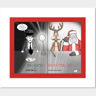 Little Ian Christmas Cookie Interrogation Posters and Art